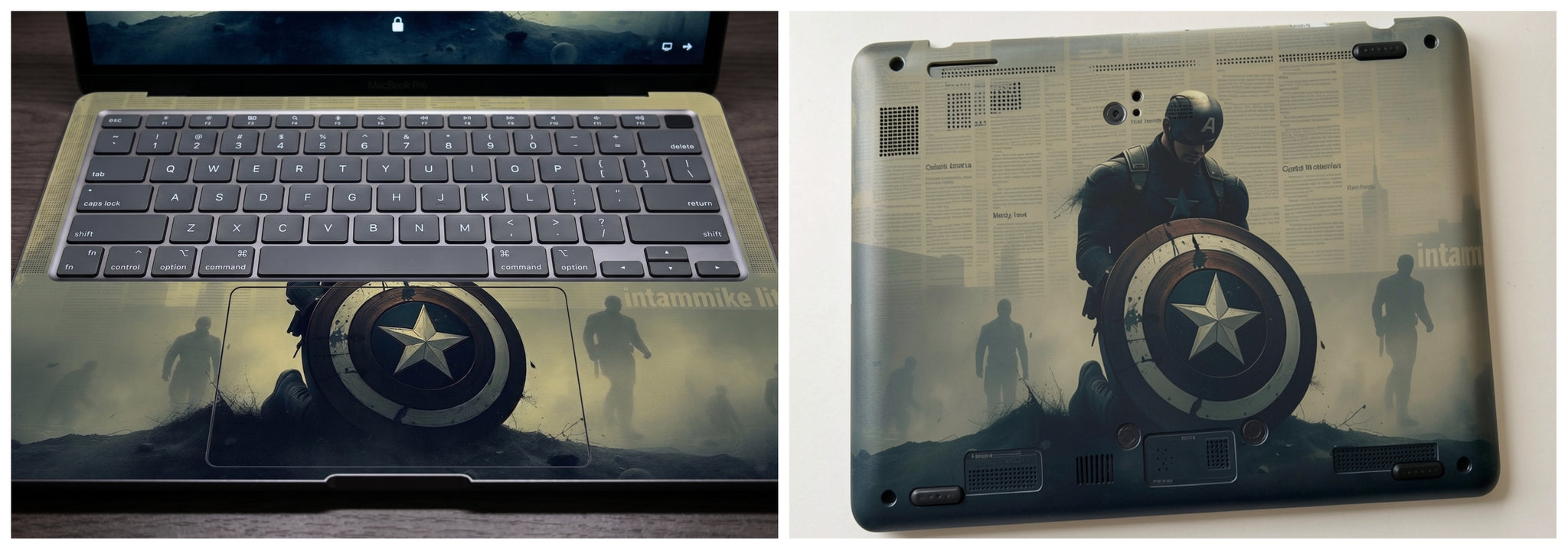 Captain America- Laptop Skin
