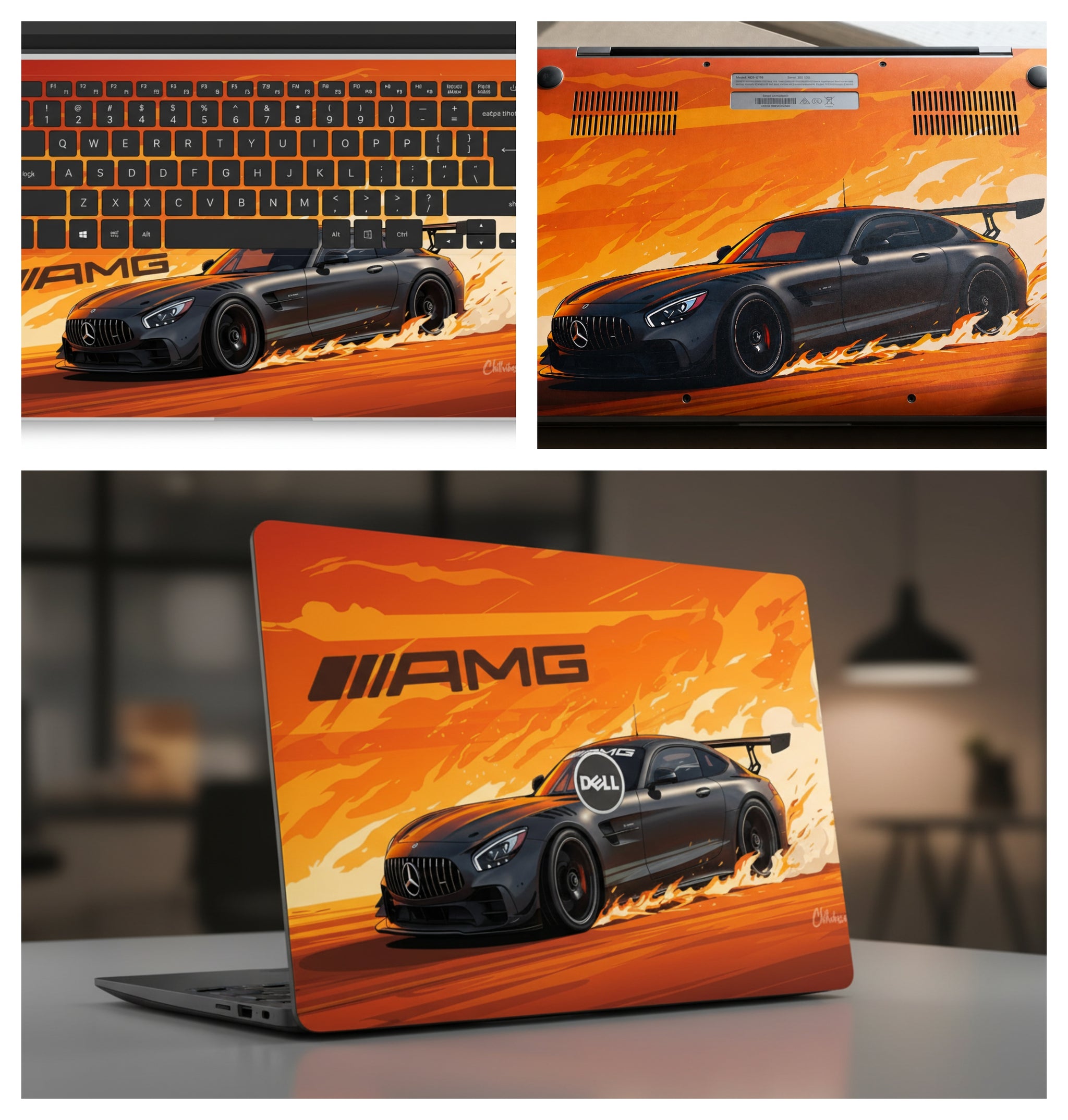 Mercedes Benz AMG GT - Laptop Skin