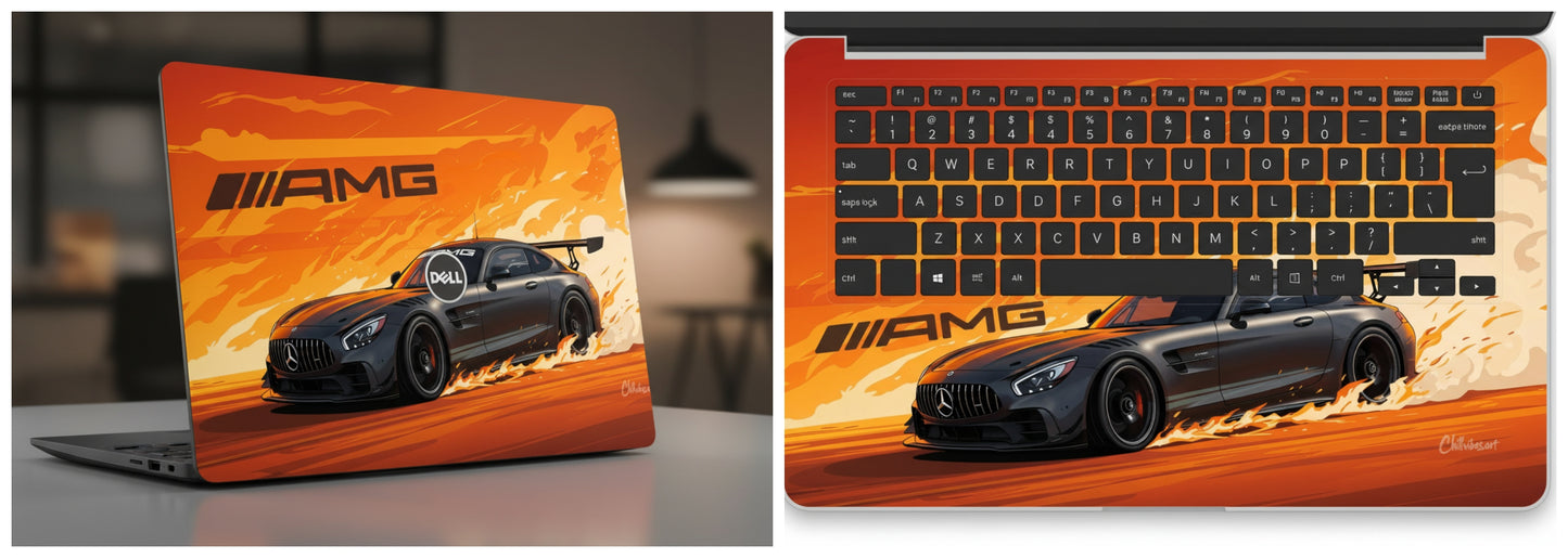 Mercedes Benz AMG GT - Laptop Skin