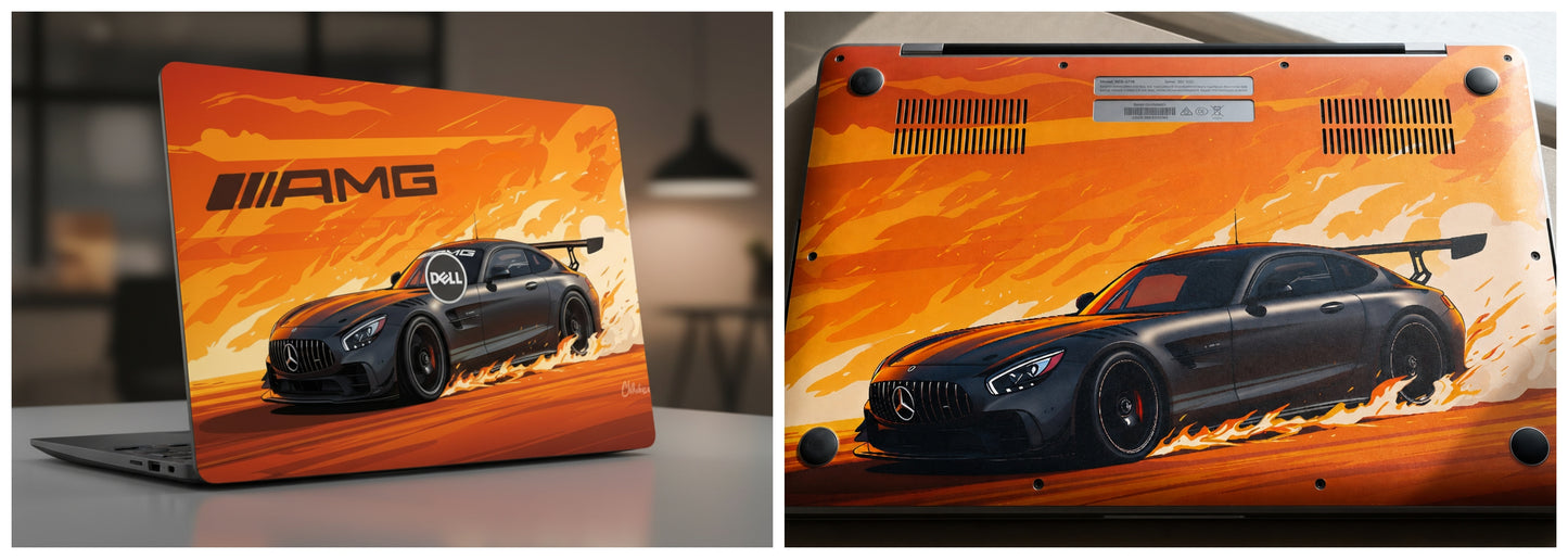 Mercedes Benz AMG GT - Laptop Skin