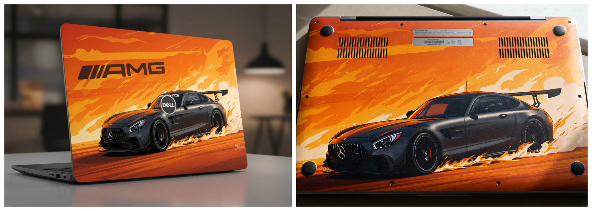 Mercedes Benz AMG GT - Laptop Skin