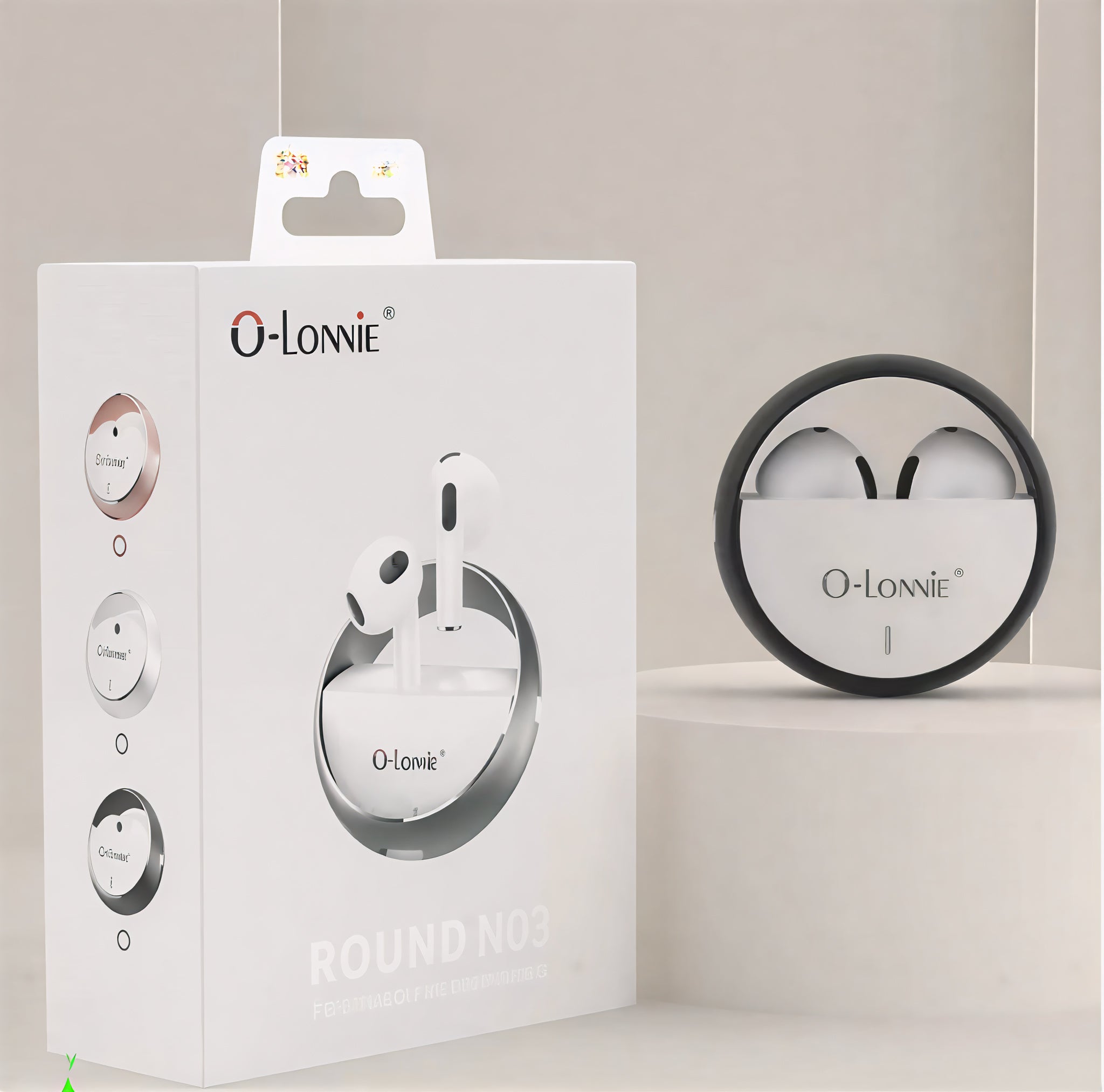 O-Lonnie Bluetooth Version Earbuds Round-N03