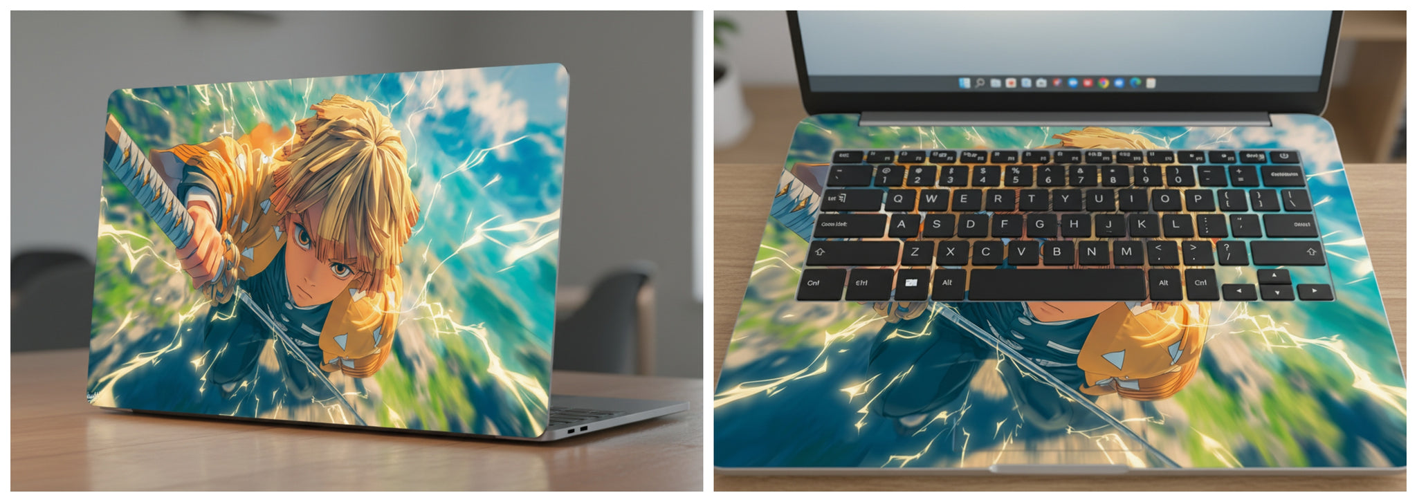 Zenitsu Agatsuma - Laptop Skin