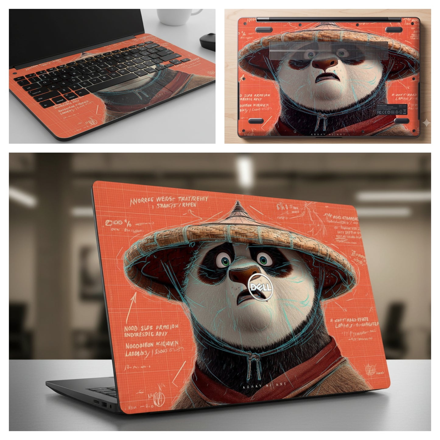Kung Fu Panda - Laptop Skin