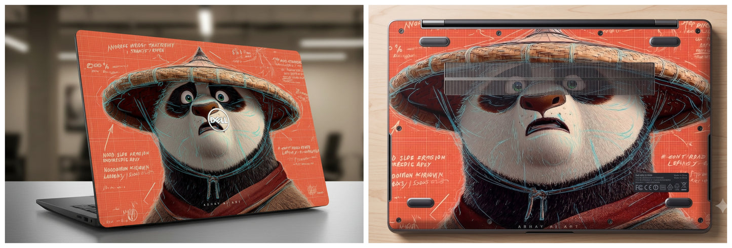 Kung Fu Panda - Laptop Skin