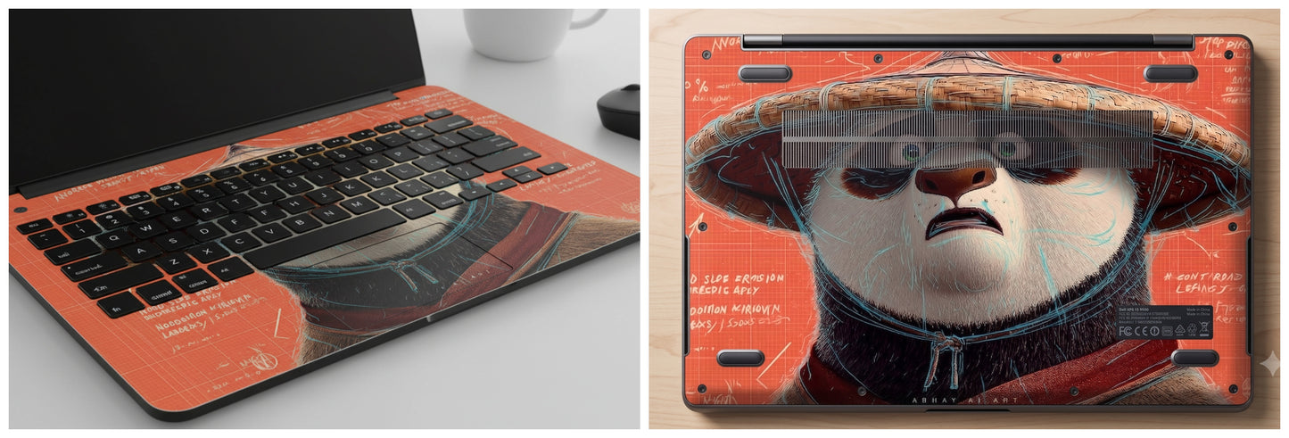 Kung Fu Panda - Laptop Skin