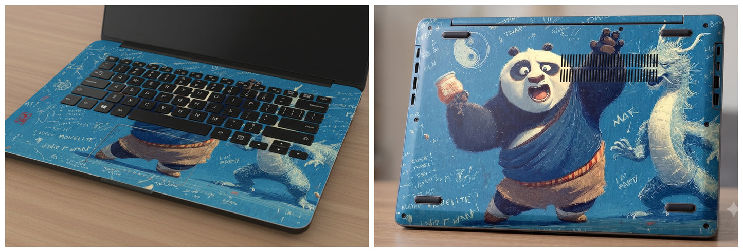 Kung Fu Panda - Laptop Skin