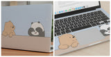 Grizzly and Panda - Laptop Skin