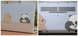 Grizzly and Panda - Laptop Skin