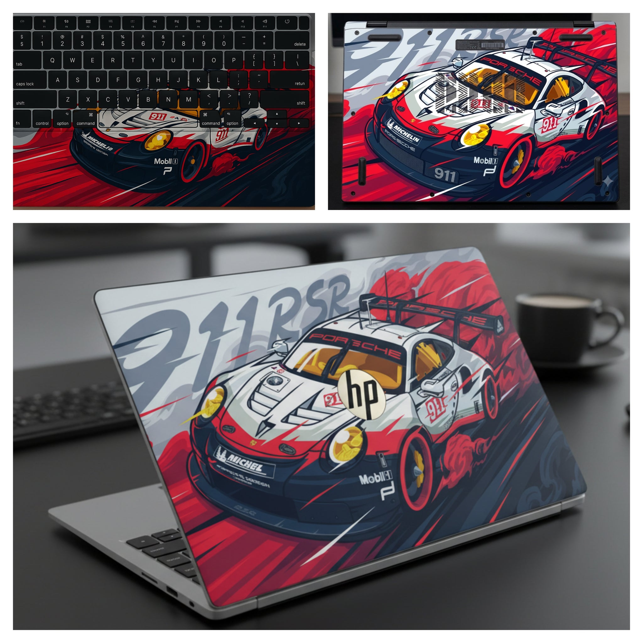 Porsche-911 -Laptop Skin