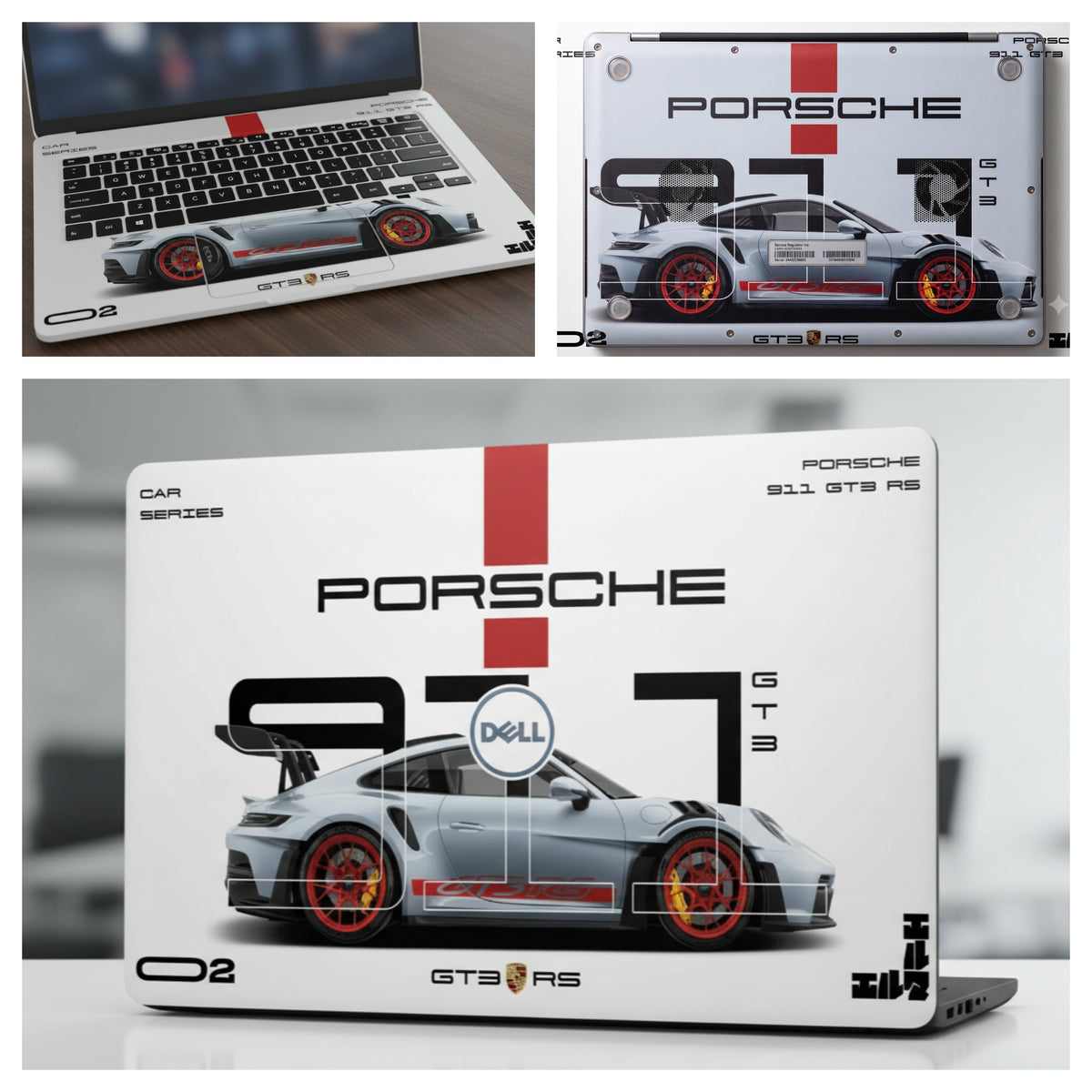 Porsche 911 GT3 RS- Laptop Skin