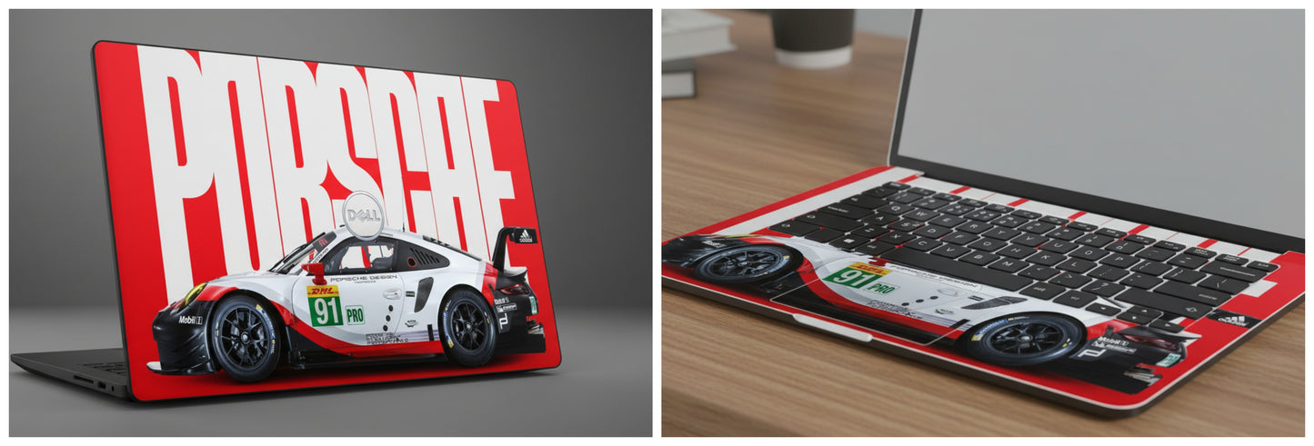 Porsche RSR 911 - Laptop Skin