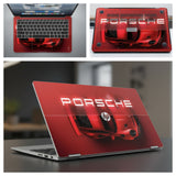 Red Porsche - Laptop Skin