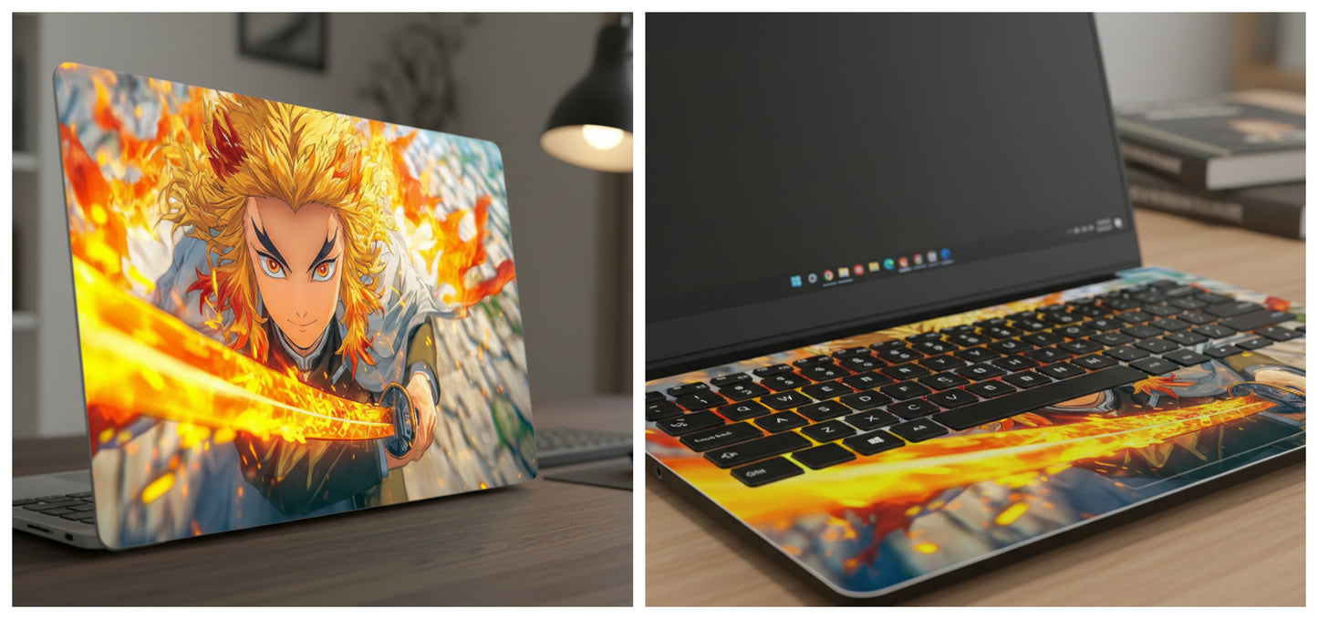 Kyōjurō Rengoku - Laptop Skin